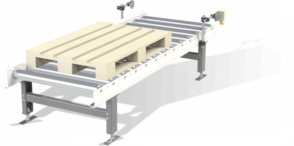 ah meyer Rollenförderer 3D mit Palette 2 web