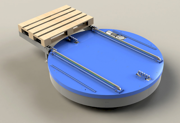 Drehtische für Paletten